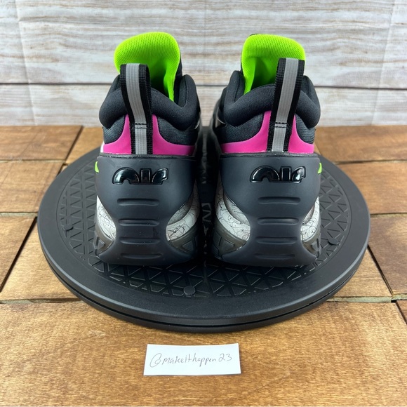 Nike Adapt Auto Max Black Fireberry Volt - Picture 5 of 10
